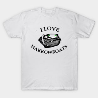 I love narrowboats bywhacky T-Shirt